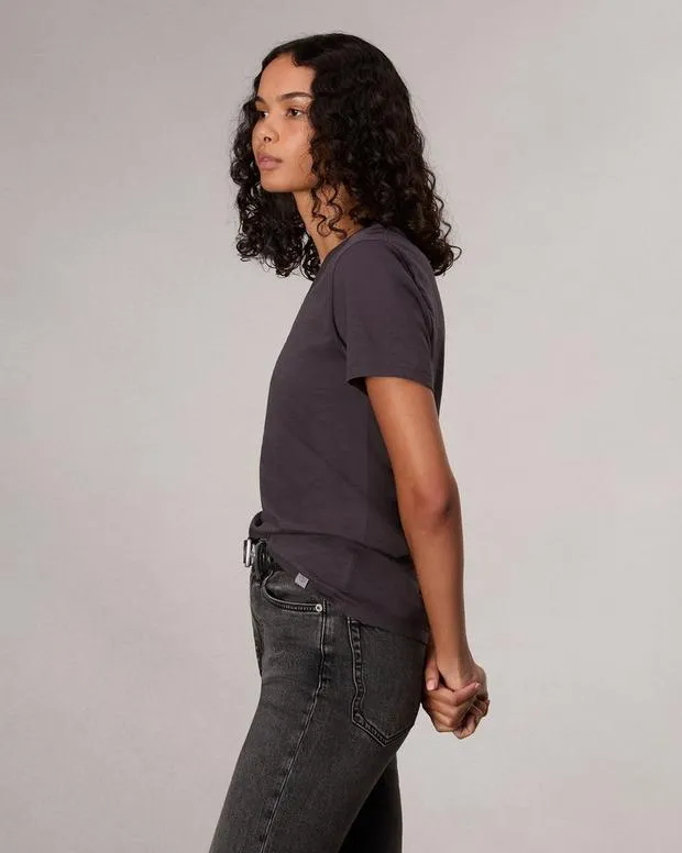 TShirts Women Rag and Bone The Slub Vee Greystone