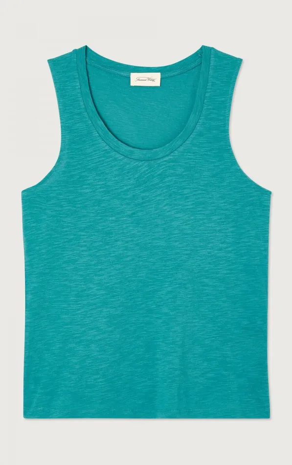 Tank Top Jacksonville Emerald Melange Women American Vintage Tops and Tanktops Tank Top Jacksonville Emerald Melange Women American Vintage Tops and Tanktops