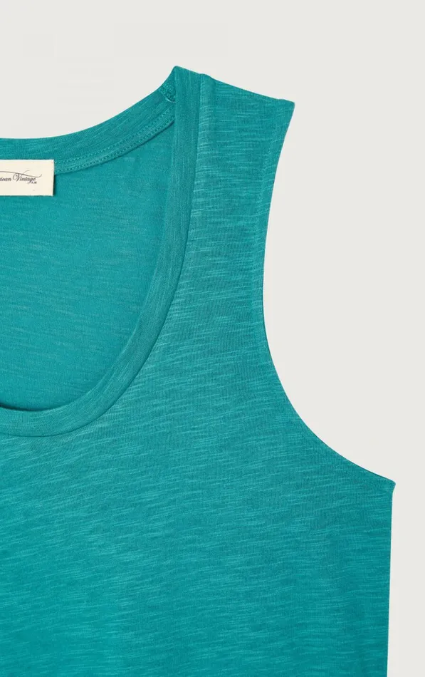 Tank Top Jacksonville Emerald Melange Women American Vintage Tops and Tanktops Tank Top Jacksonville Emerald Melange Women American Vintage Tops and Tanktops