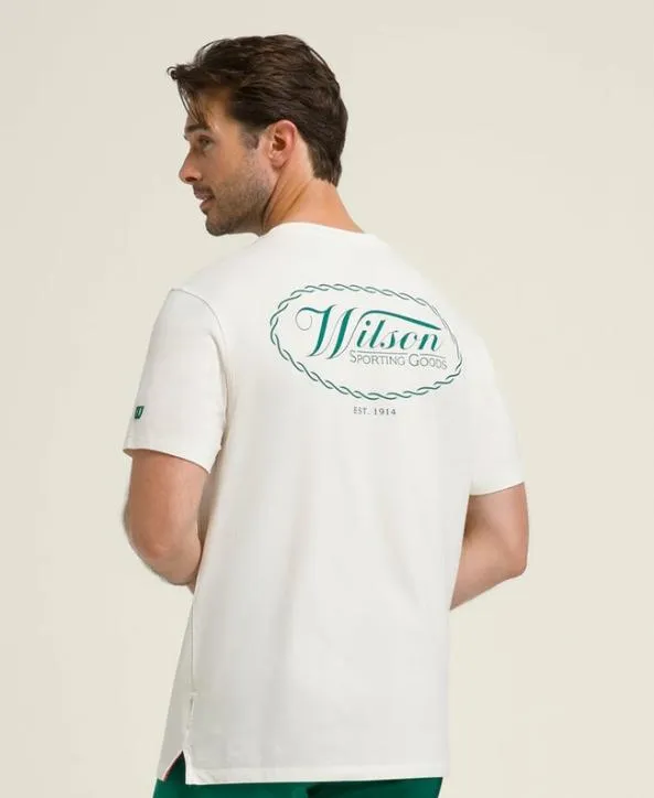 Tanks and TShirts Men Wilson Easy Street Tee Sandrift Tanks and TShirts Men Wilson Easy Street Tee Sandrift