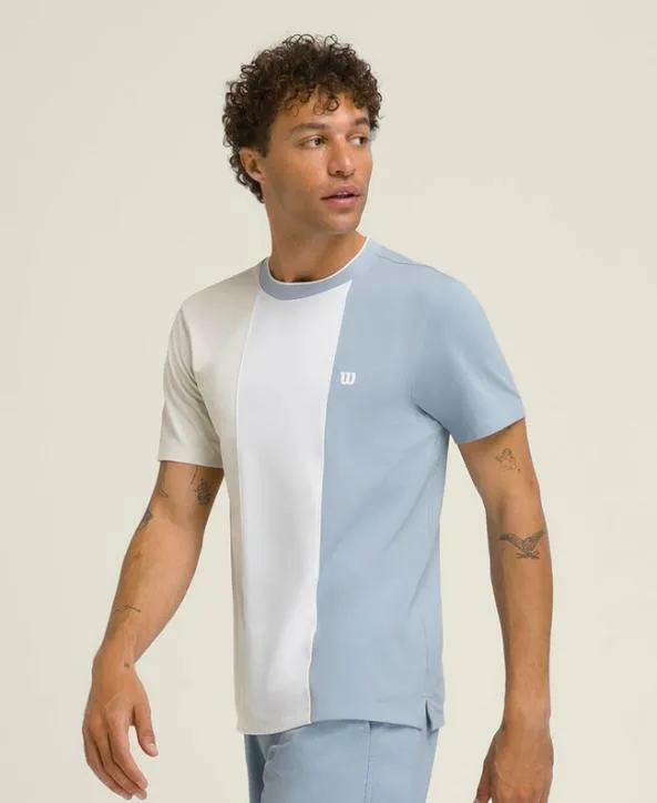 Tanks and TShirts Men Wilson Roy Tee Stone Bright White Tanks and TShirts Men Wilson Roy Tee Stone Bright White
