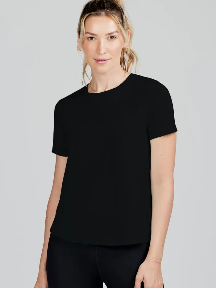 Tennis Pickleball Women Tasc Performance All Day Short Sleeve TShirt