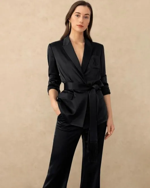 The Alpina Blazer Women Lilysilk Essentials