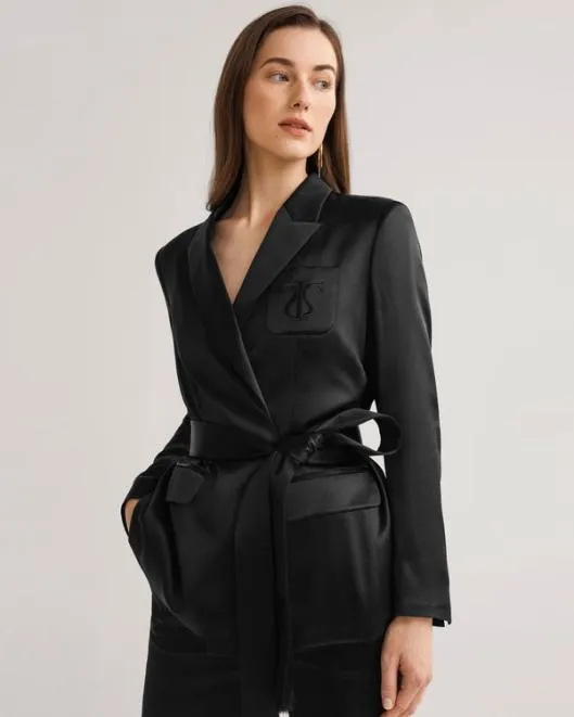 The Alpina Blazer Women Lilysilk Essentials