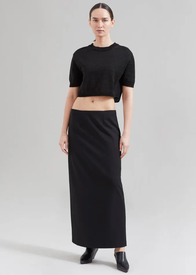 The Frankie Shop Bottoms Demi Pencil Skirt 8211 Black 8211 Women