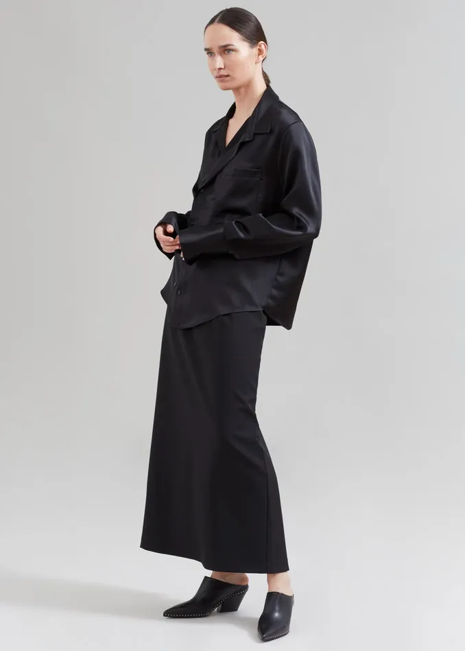 The Frankie Shop Bottoms Demi Pencil Skirt 8211 Black 8211 Women