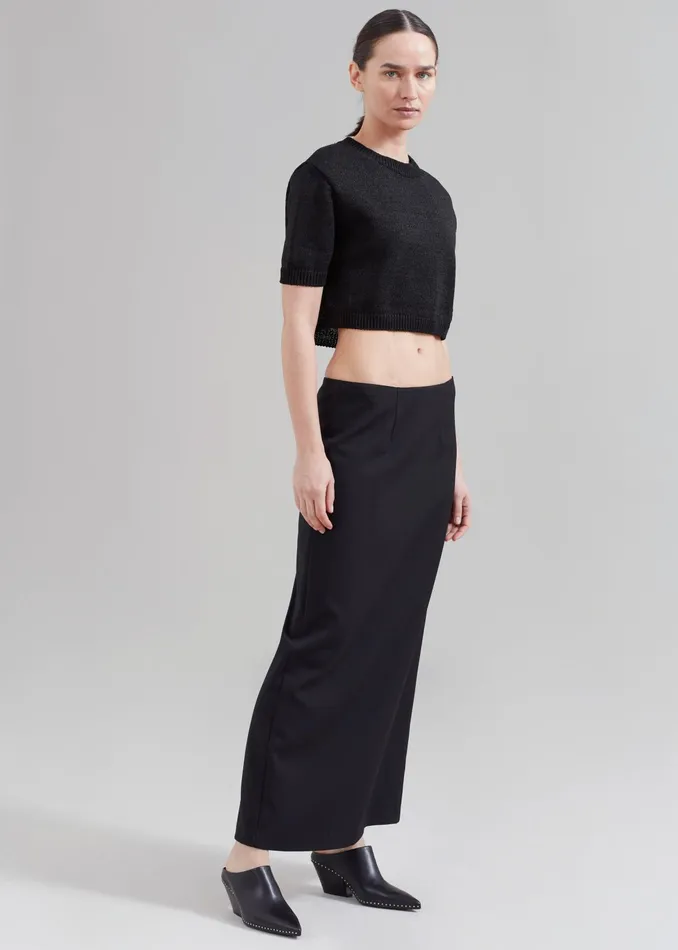 The Frankie Shop Bottoms Demi Pencil Skirt 8211 Black 8211 Women