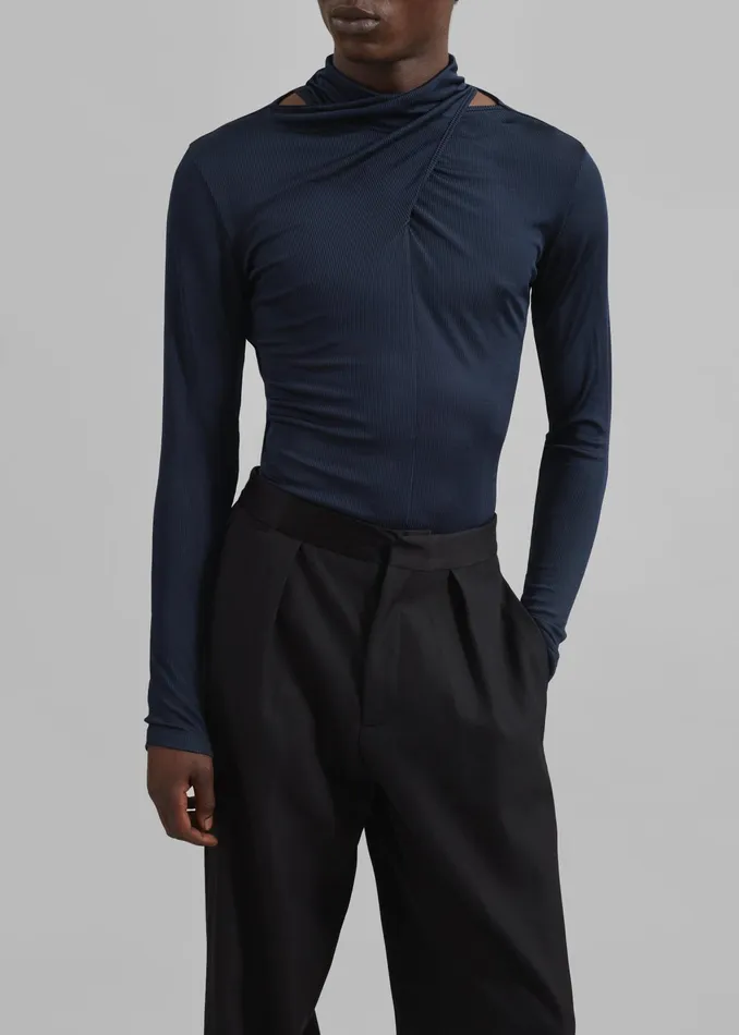 The Frankie Shop Bottoms Louis Gabriel Nouchi StraightLeg Smoking Trousers 8211 Black 8211 Men