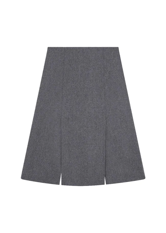 The Frankie Shop Bottoms Loulou Studio Helmi Skirt 8211 Grey 8211 Women