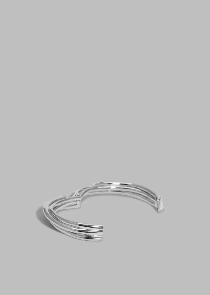 The Frankie Shop Completedworks Bangle 8211 Silver 8211 Women