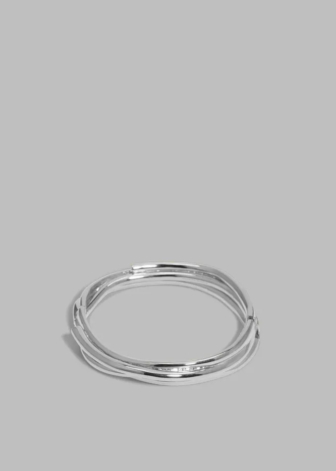 The Frankie Shop Completedworks Bangle 8211 Silver 8211 Women