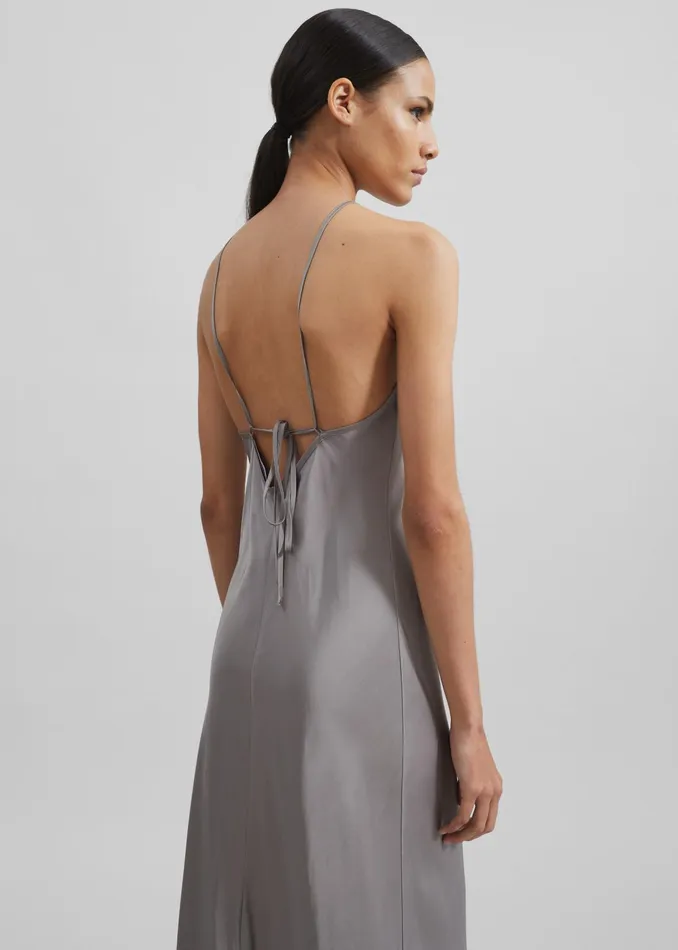 The Frankie Shop Dresses Samse Samse Sanja Dress 8211 Steeple Gray 8211 Women