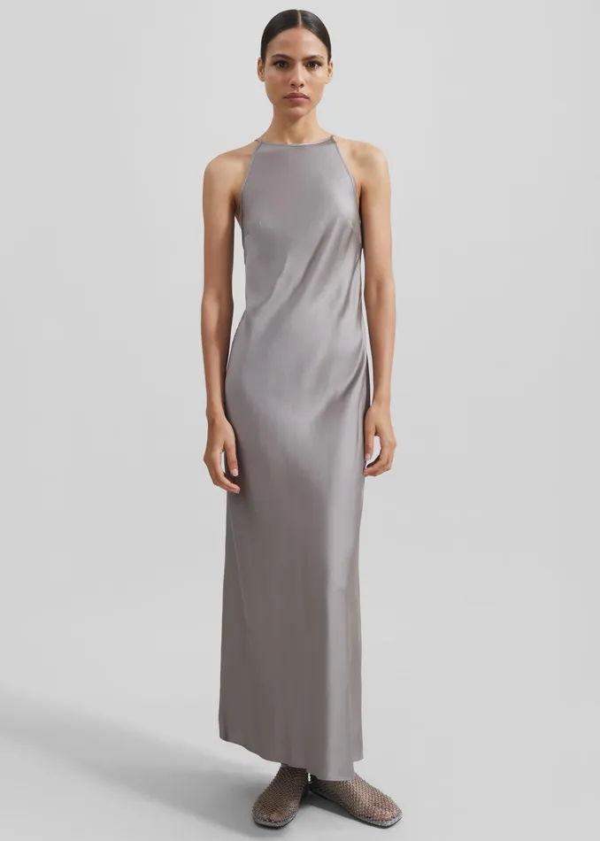 The Frankie Shop Dresses Samse Samse Sanja Dress 8211 Steeple Gray 8211 Women