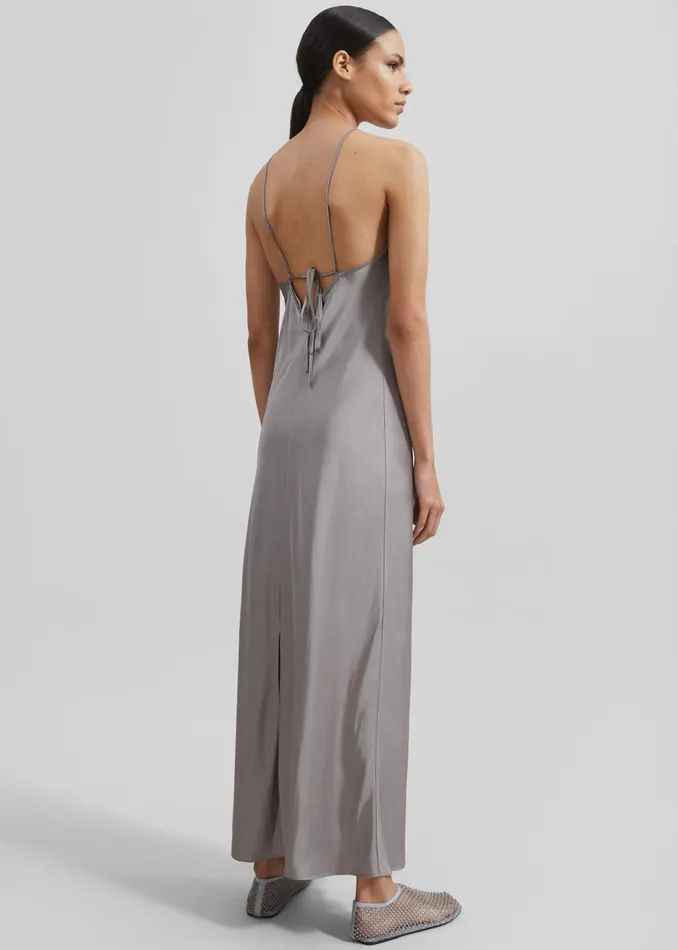 The Frankie Shop Dresses Samse Samse Sanja Dress 8211 Steeple Gray 8211 Women