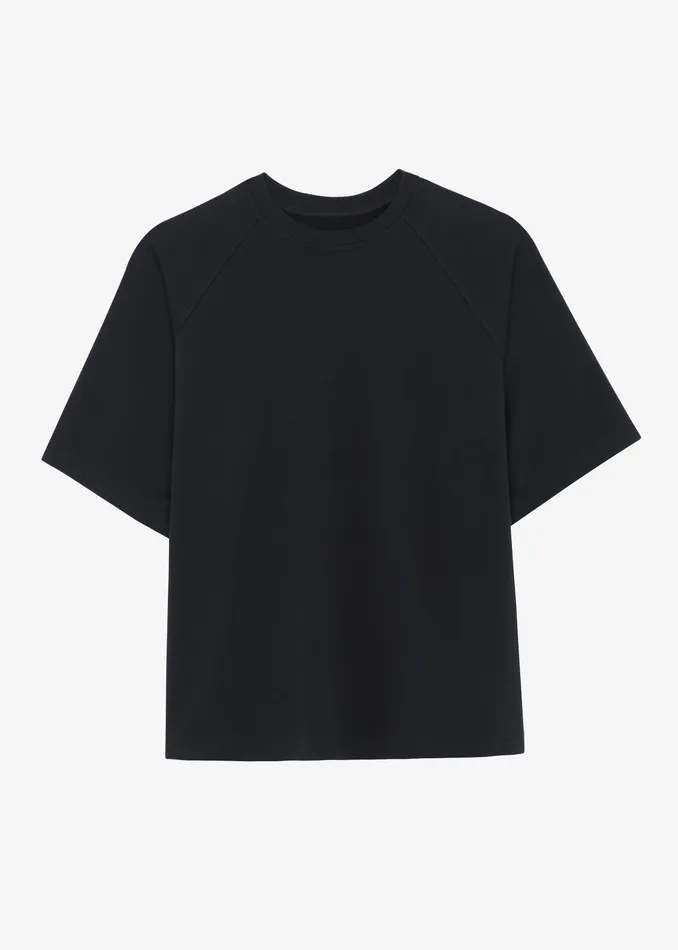 The Frankie Shop Loungewear Newton Sweat Tee 8211 Black 8211 WomenMen
