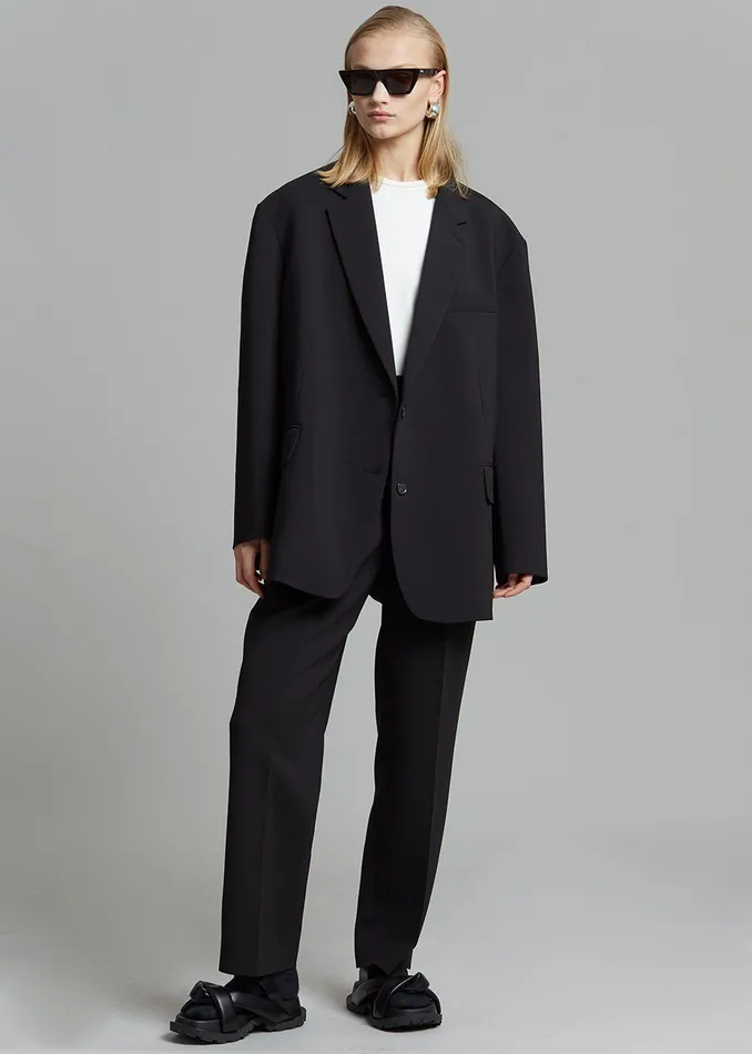 The Frankie Shop Outerwear Bea Blazer 8211 Black 8211 Women