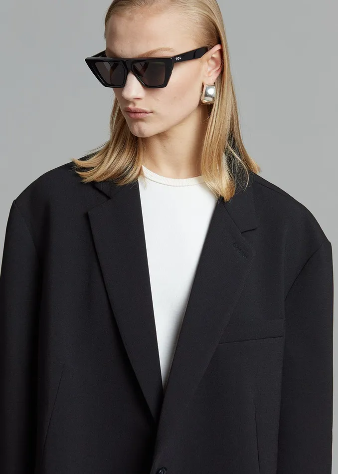 The Frankie Shop Outerwear Bea Blazer 8211 Black 8211 Women
