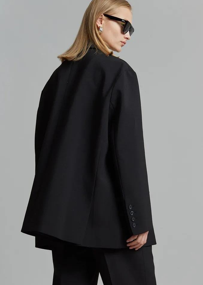 The Frankie Shop Outerwear Bea Blazer 8211 Black 8211 Women
