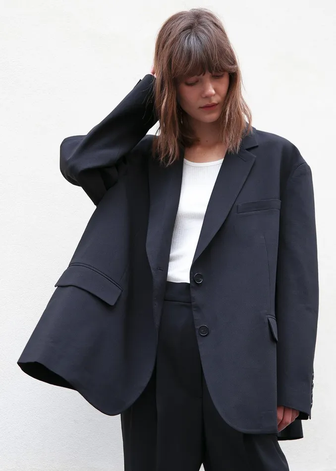 The Frankie Shop Outerwear Bea Blazer 8211 Black 8211 Women