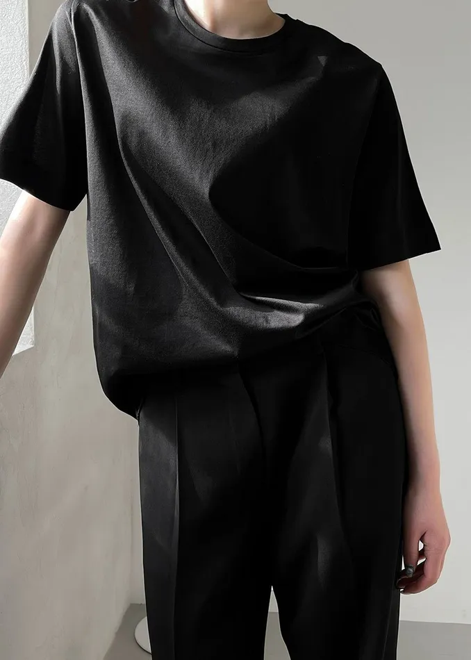The Frankie Shop Tops Arlo Tee 8211 Black 8211 Women