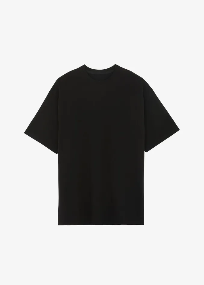 The Frankie Shop Tops Avak Oversized Tee 8211 Black 8211 Women