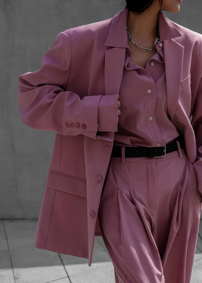 The Frankie Shop Tops Gelso Shirt 8211 Rose 8211 Women