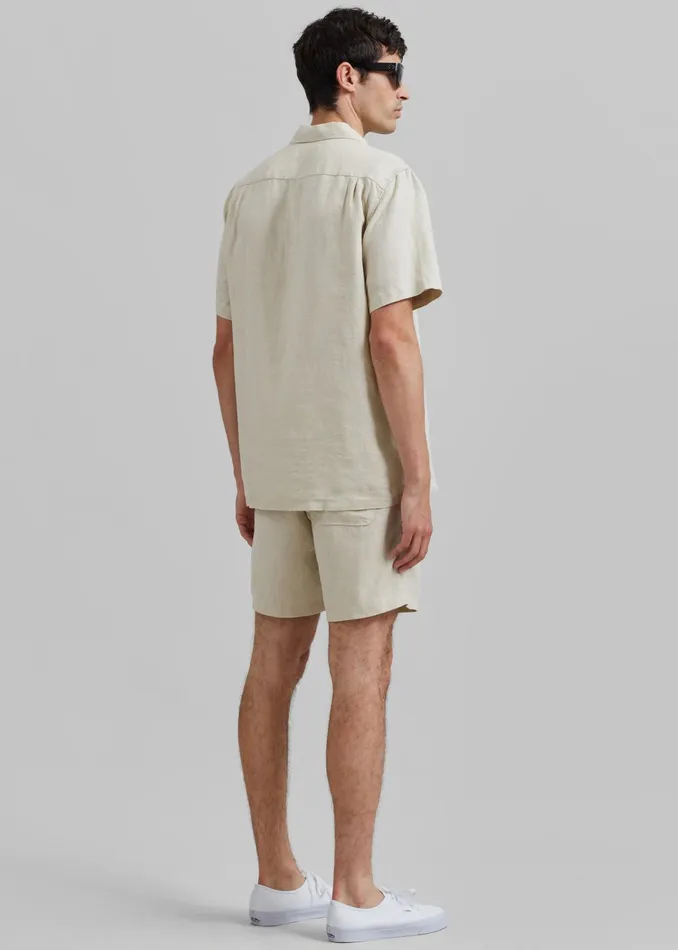 The Frankie Shop Tops Samse Samse Saavan Jx Shirt 8211 Castle Wall 8211 Men