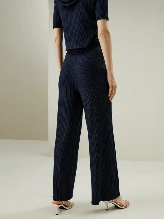 The Oasis Knit Pants Knitted Wool Trousers For Women Women Lilysilk Knitwear