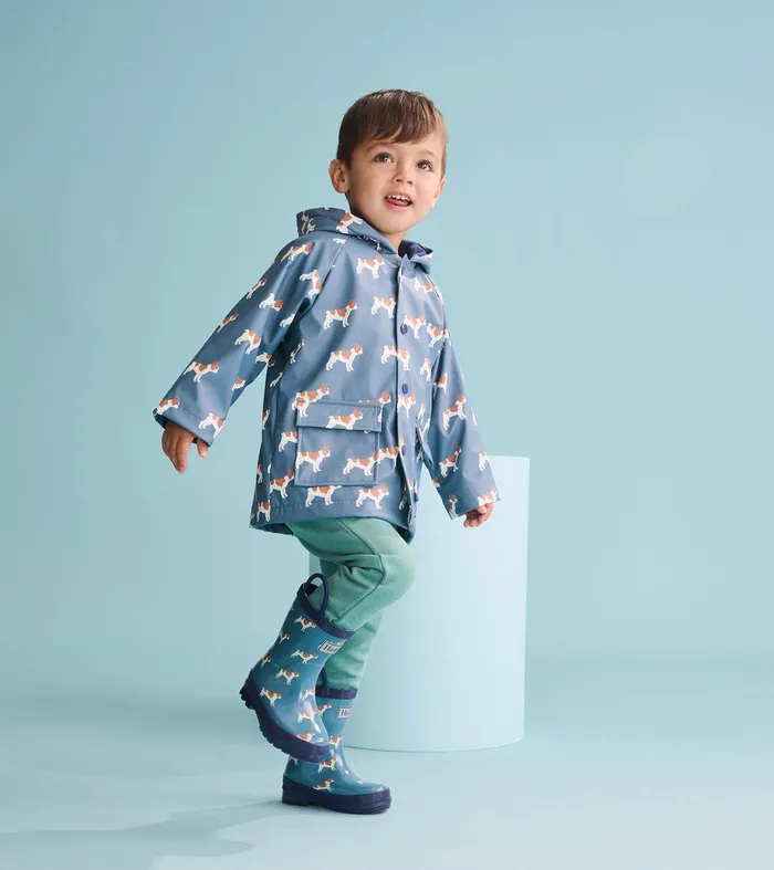 Toddler Boys French Bulldogs Rain Boots Hatley