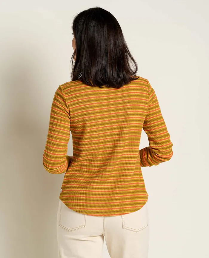 Tops and TShirts ToadandCo Women8217s Foothill Long Sleeve Crew Pike Stripe