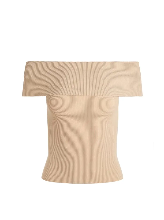 Tops Women Alice Olivia Dolan Pullover Almond