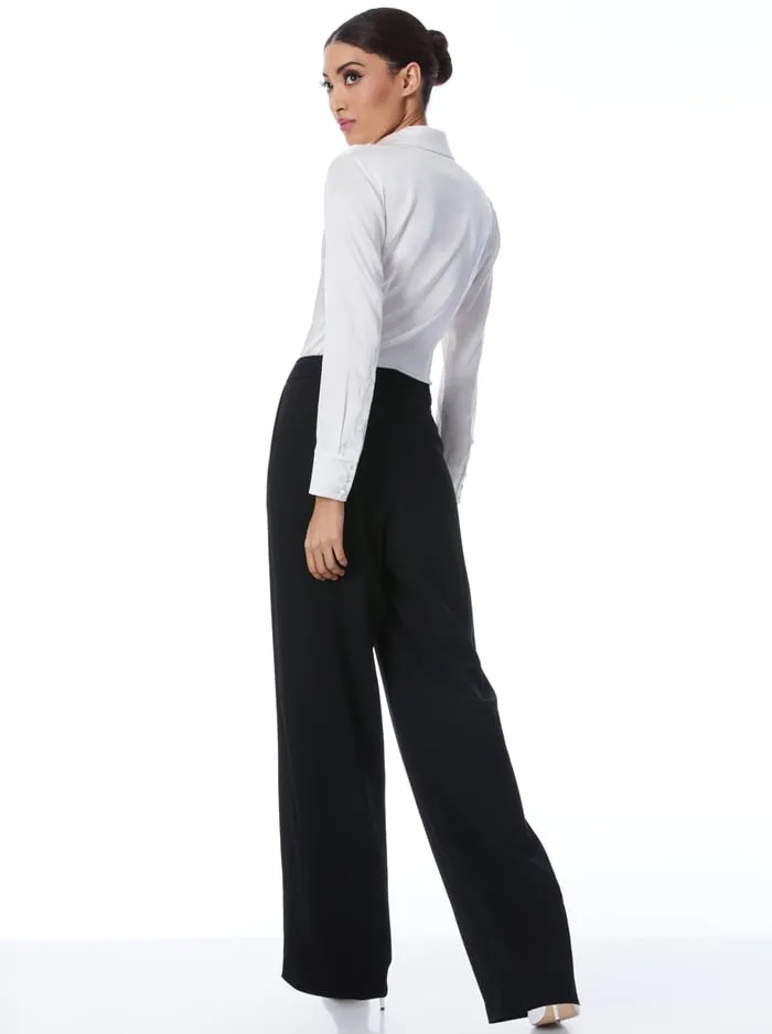 Tops Women Alice Olivia Willa Fitted Top White