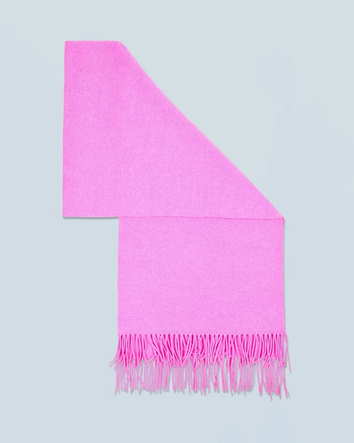 Tote Bags From Future Fringed Scarf Pink