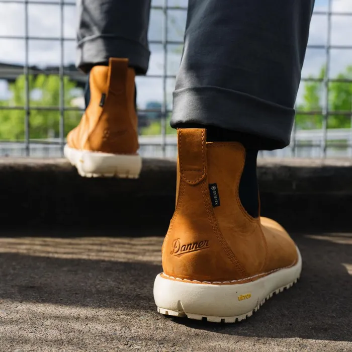 Tramline Chelsea 917 GTX Roasted Pecan Men Danner SlipOns and Wellingtons