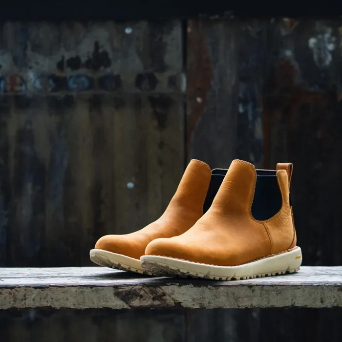 Tramline Chelsea 917 GTX Roasted Pecan Men Danner SlipOns and Wellingtons