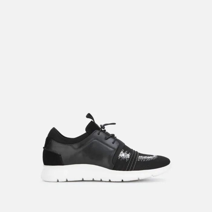 Trent Flex Knit Jogger Blackwhite Men Kenneth Cole Sneakers