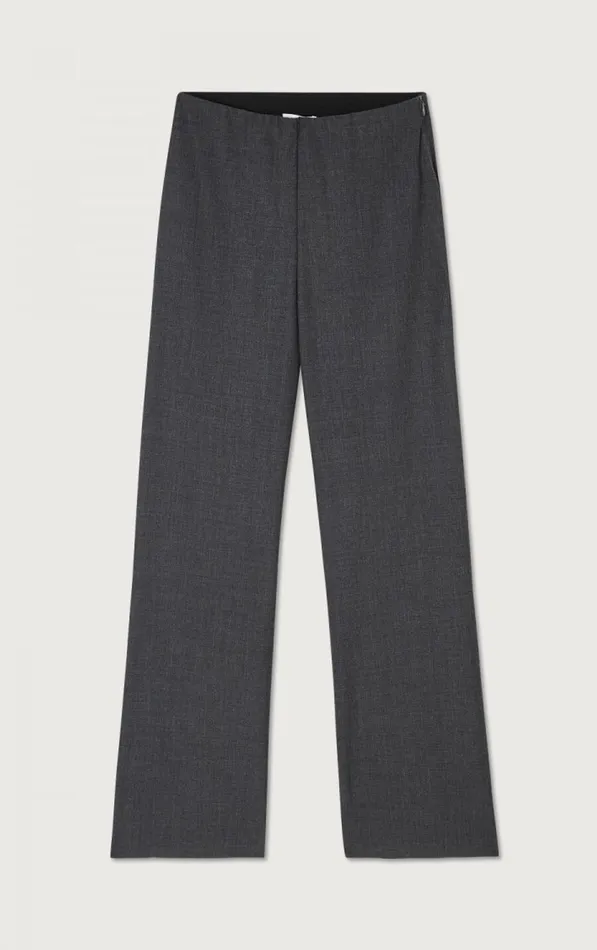 Trousers Ayany Heather Grey Women American Vintage Trousers Trousers Ayany Heather Grey Women American Vintage Trousers