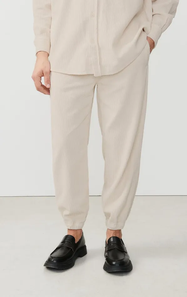 Trousers Padow Ecru Vintage Men American Vintage Trousers