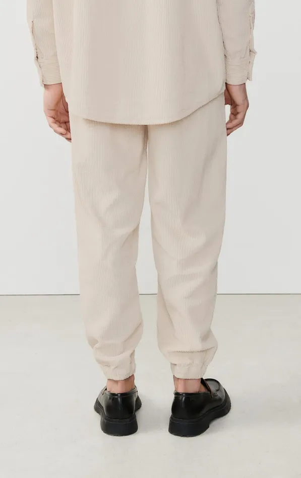 Trousers Padow Ecru Vintage Men American Vintage Trousers