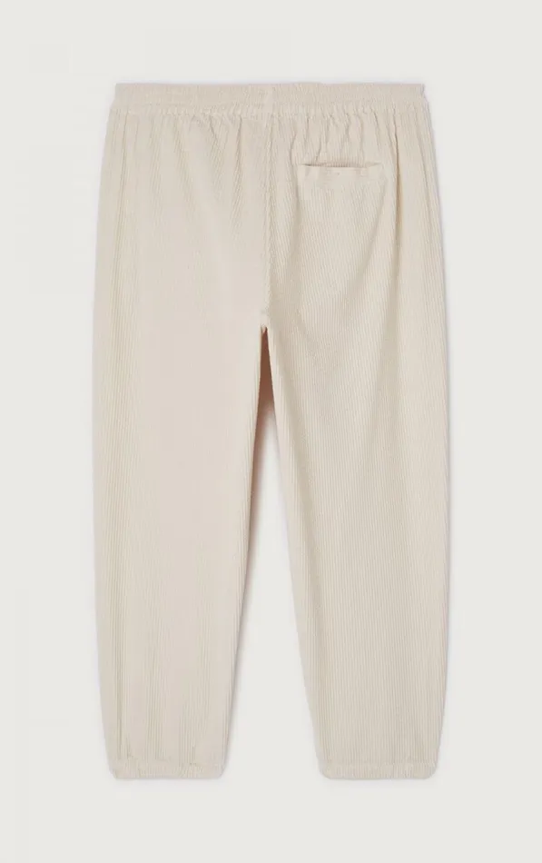 Trousers Padow Ecru Vintage Men American Vintage Trousers