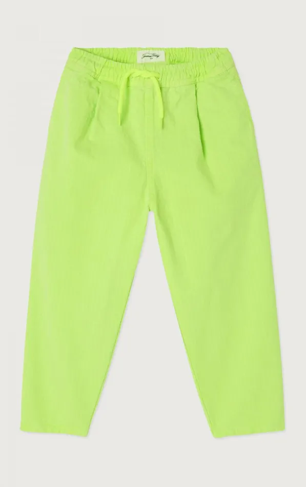 Trousers Rygybay Neon Yellow Kids American Vintage Trousers and Shorts