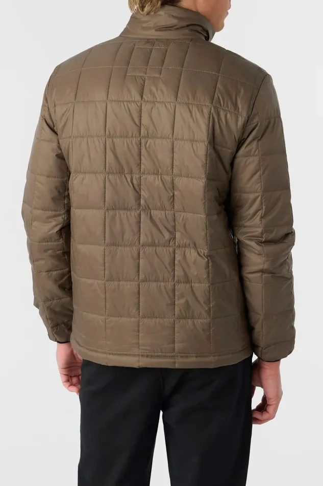 TRVLR AWAY PACKABLE JACKET Chocolate Chip Men O039NEILL Featured
