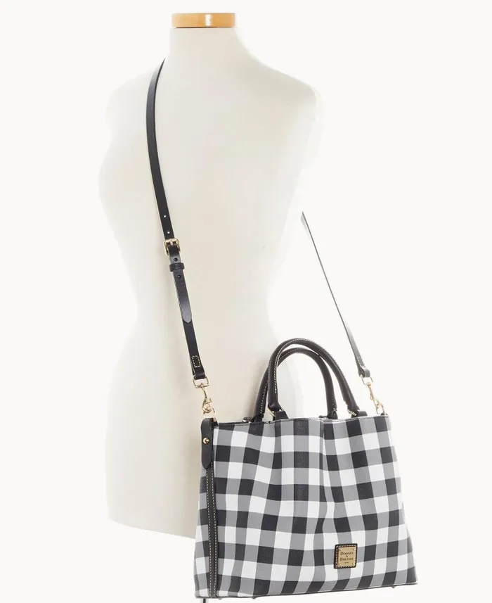 Tucker Brenna Black Woman Dooney and Bourke Satchels Tucker Brenna Black Woman Dooney and Bourke Satchels