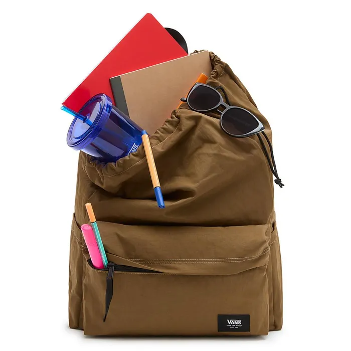 Vans Bags and Backpacks Men Old Skool Cinch Backpack Brown