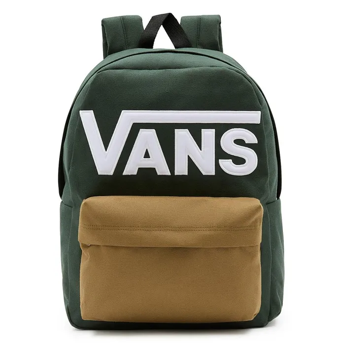 Vans Bags and Backpacks Women Old Skool Drop V Backpack Green