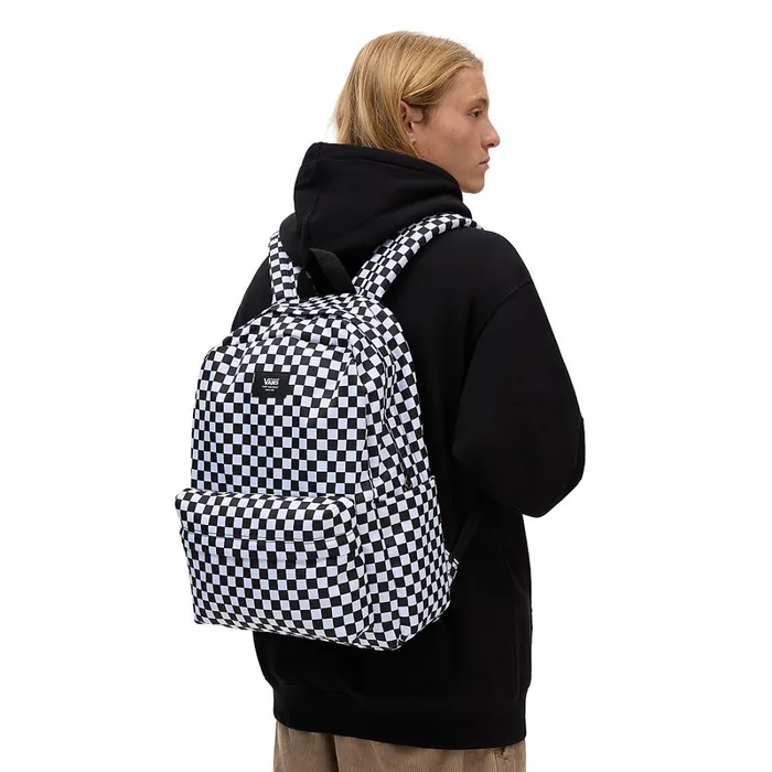 Vans Bags and Backpacks Women Old Skool H2O Check Backpack Black