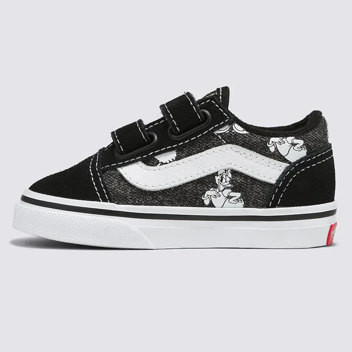 Vans Classics Kids Disney X Toddler Old Skool Hook And Loop Shoes 14 Years Multicolour