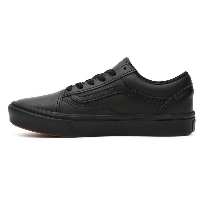 Vans Classics Kids Youth Classic Tumble ComfyCush Old Skool Shoes 814 Years Black