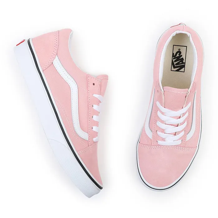 Vans Classics Kids Youth Old Skool Shoes 814 Years Pink