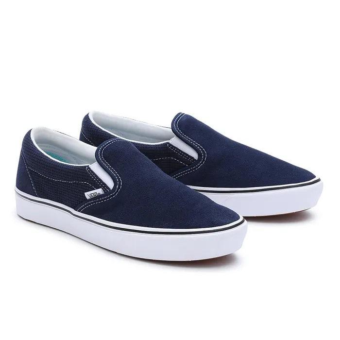 Vans Classics Men ComfyCush SlipOn Shoes Blue